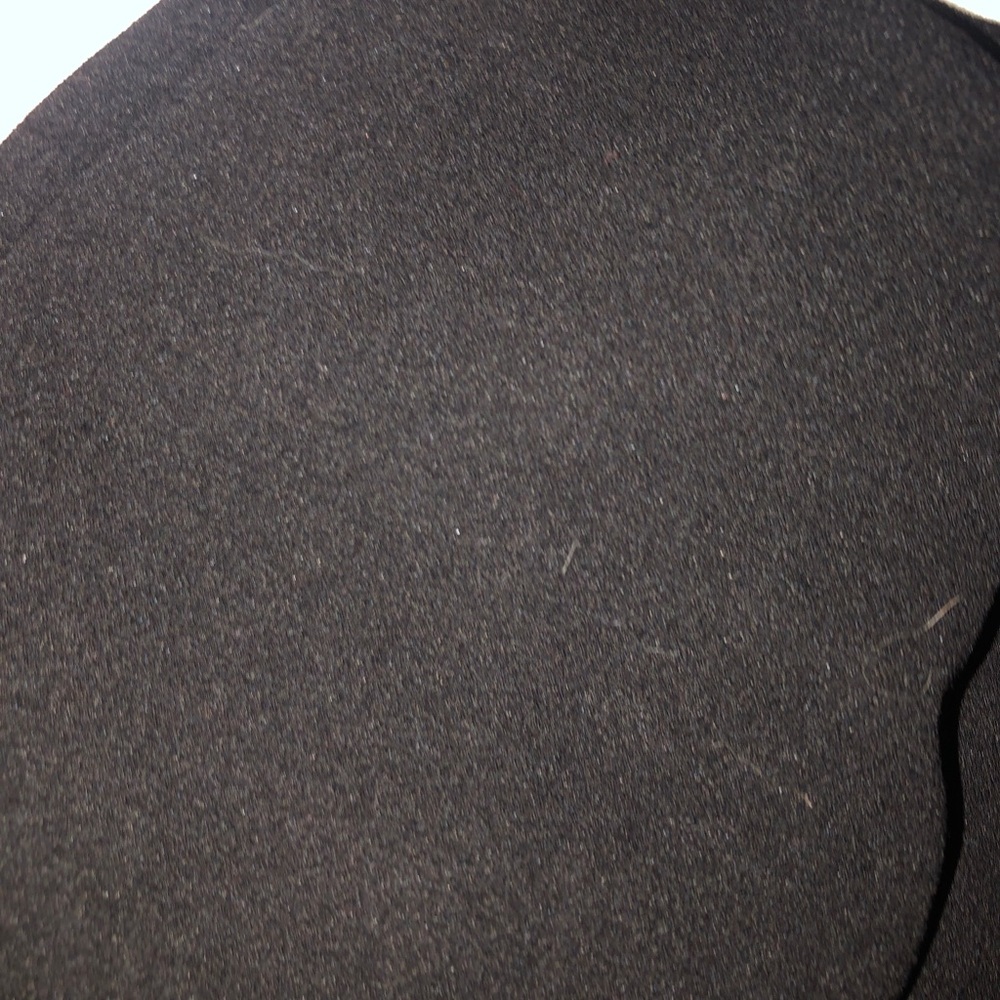 Black flared leggings
